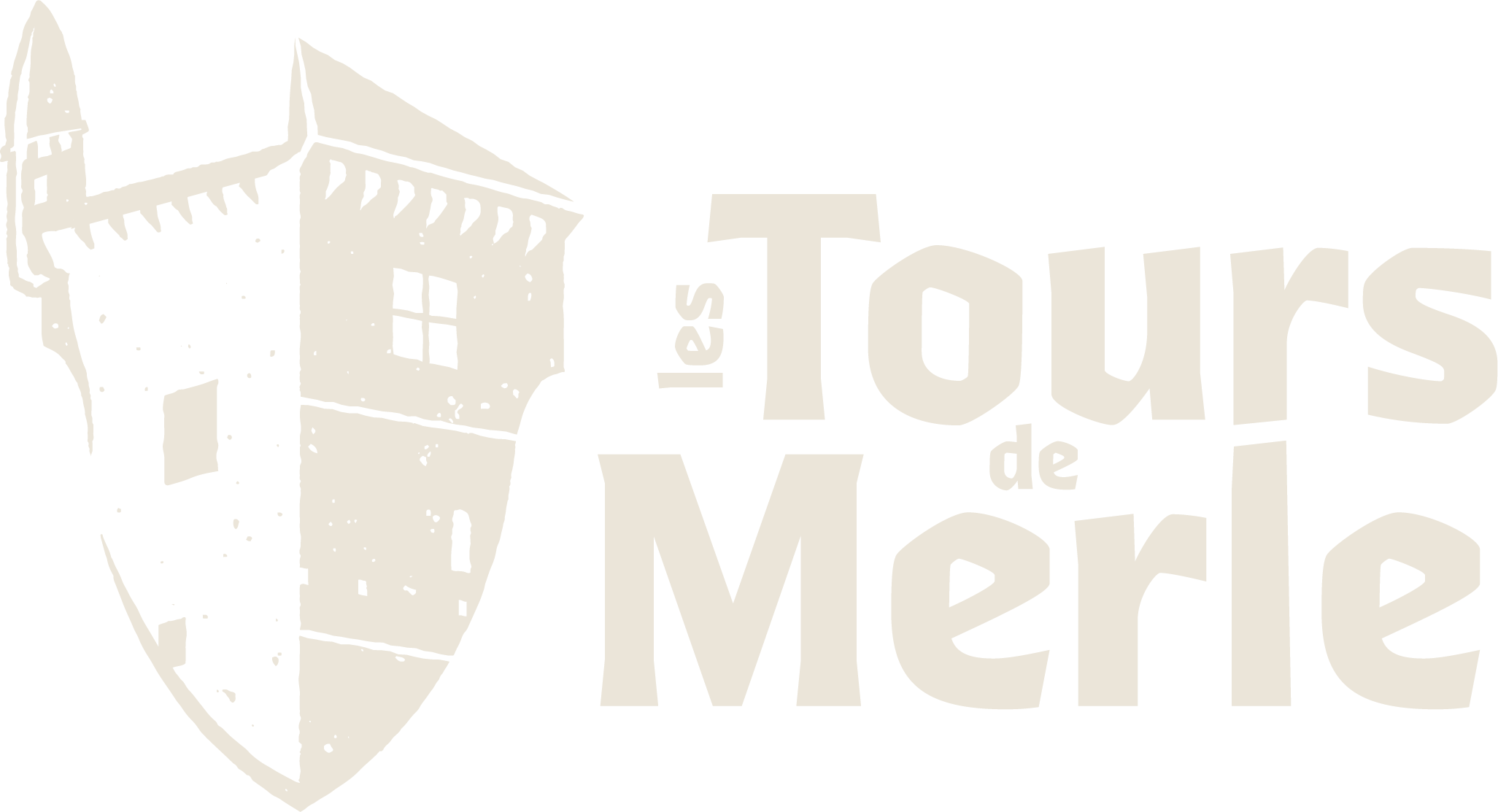 Les Tours de Merle Logo Crème(2)