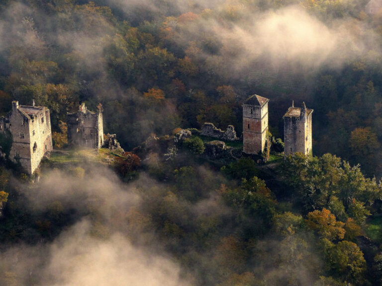 Les Tours de Merle Tours de Merle vue montgolfière@BerbardBardi (2)