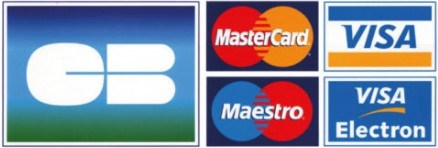 sticker logo cb carte bancaire